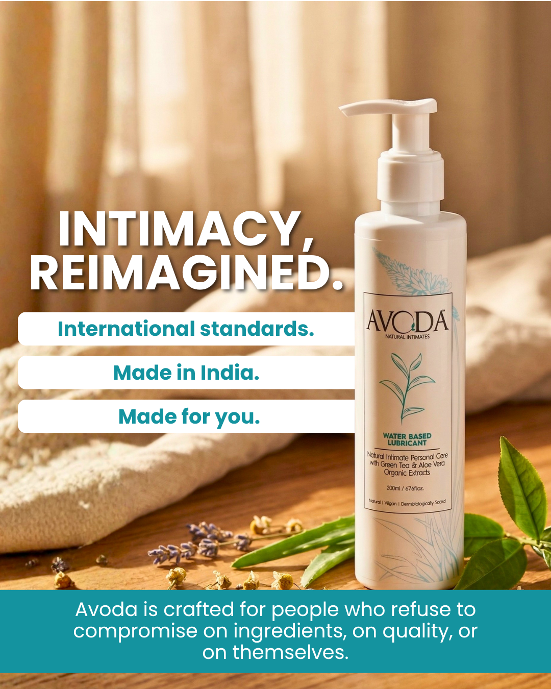 Avoda Water Based Lubricant 200ml – Plezor