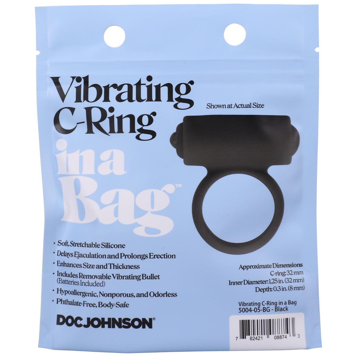 Doc J Vibrating C-Ring In a Bag