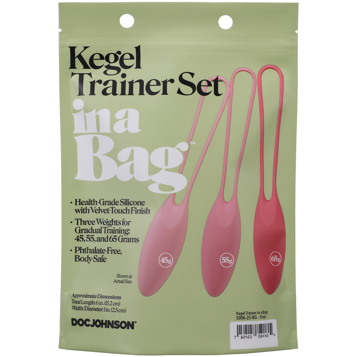 Doc J Kegel Trainer Set In A Bag