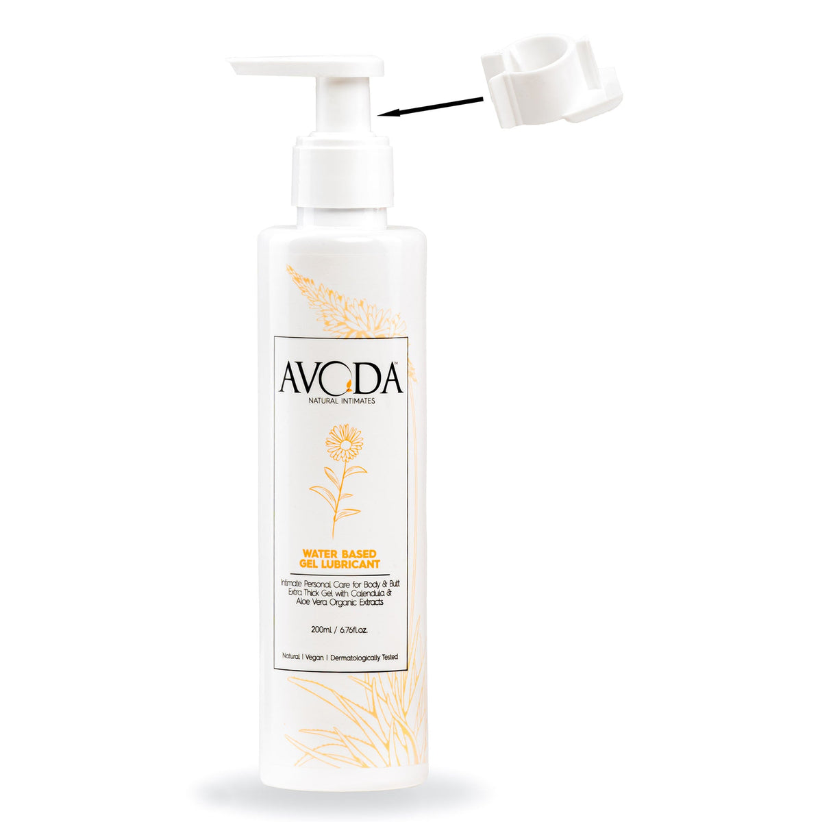 Avoda Water Based Anal Lubricant 200ml