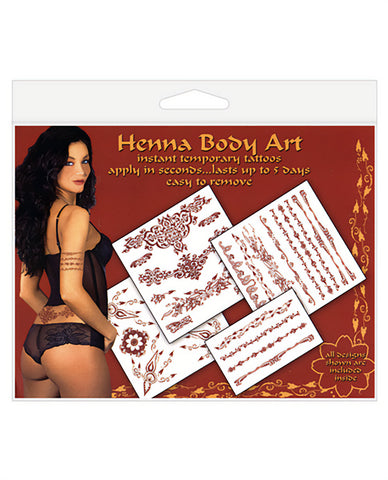 Henna Body Art Tattoos