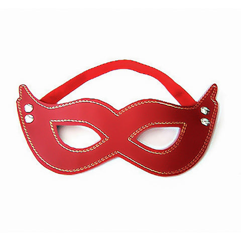 Kitty Wedged Leather Eye Mask