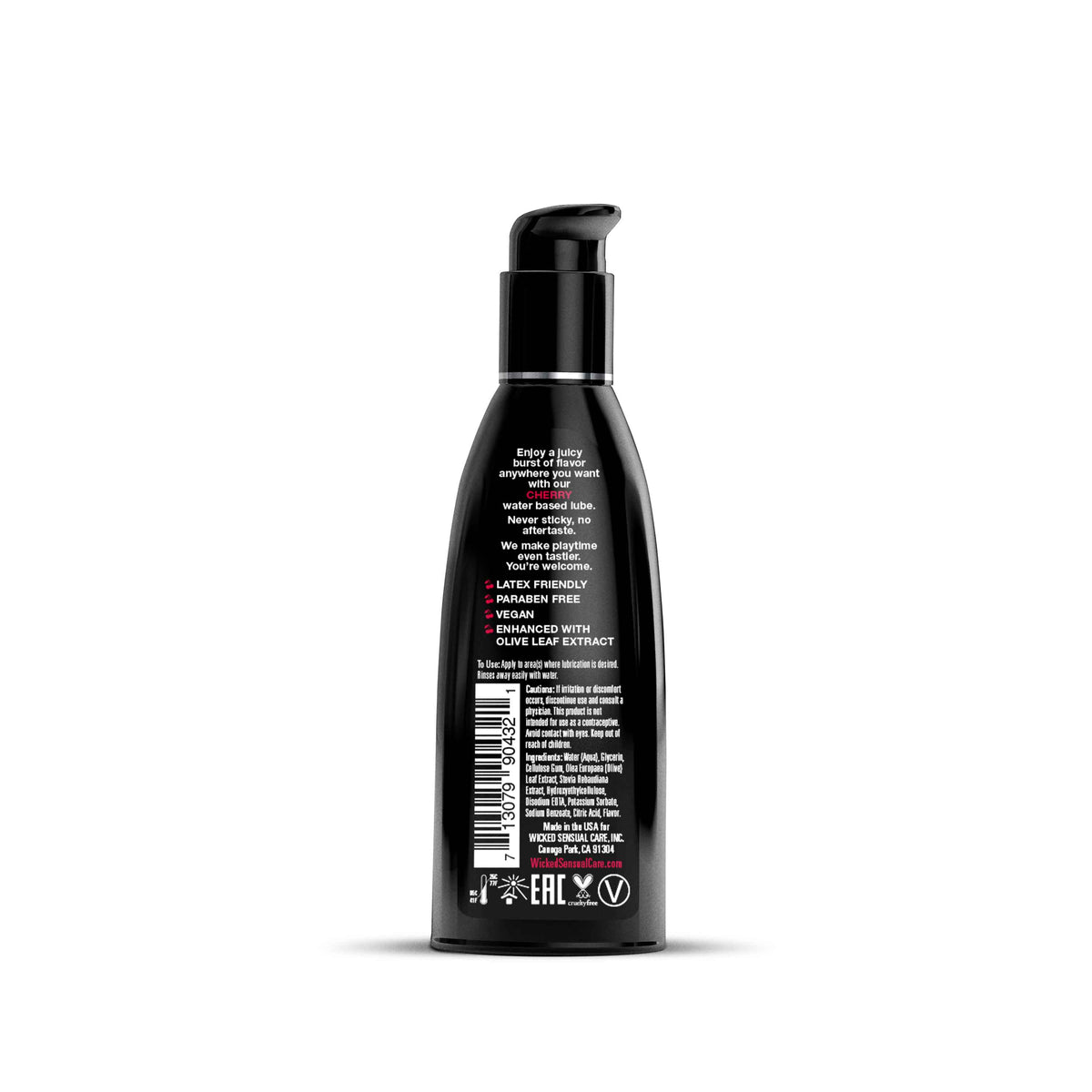 Wicked Aqua Cherry Lubricant 60ml