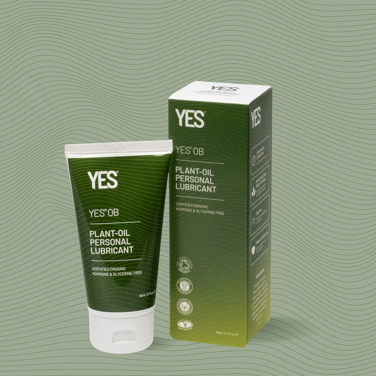 YES OB Organic Oil Based Lubricant 80ml