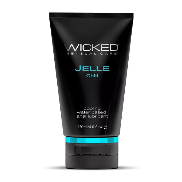 wicked sensual care jelle chill water based anal lubricant front